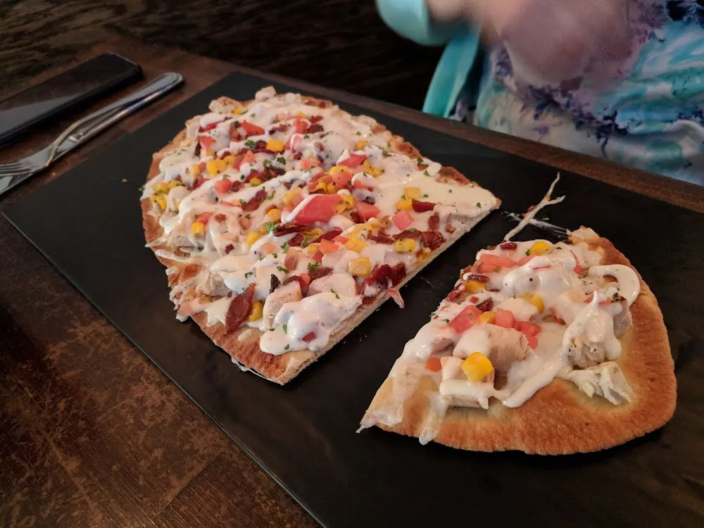 Chicken Bacon Ranch Flatbread