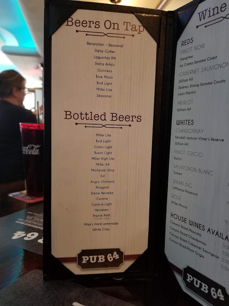 Pub 64 Menu image 2
